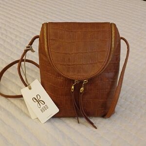 Hobo Leather Crossbody Bag